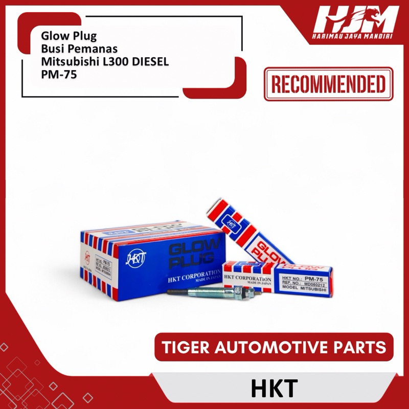 Glow Plug - Busi Pemanas Pijar L300 L038 L200 Kuda Diesel