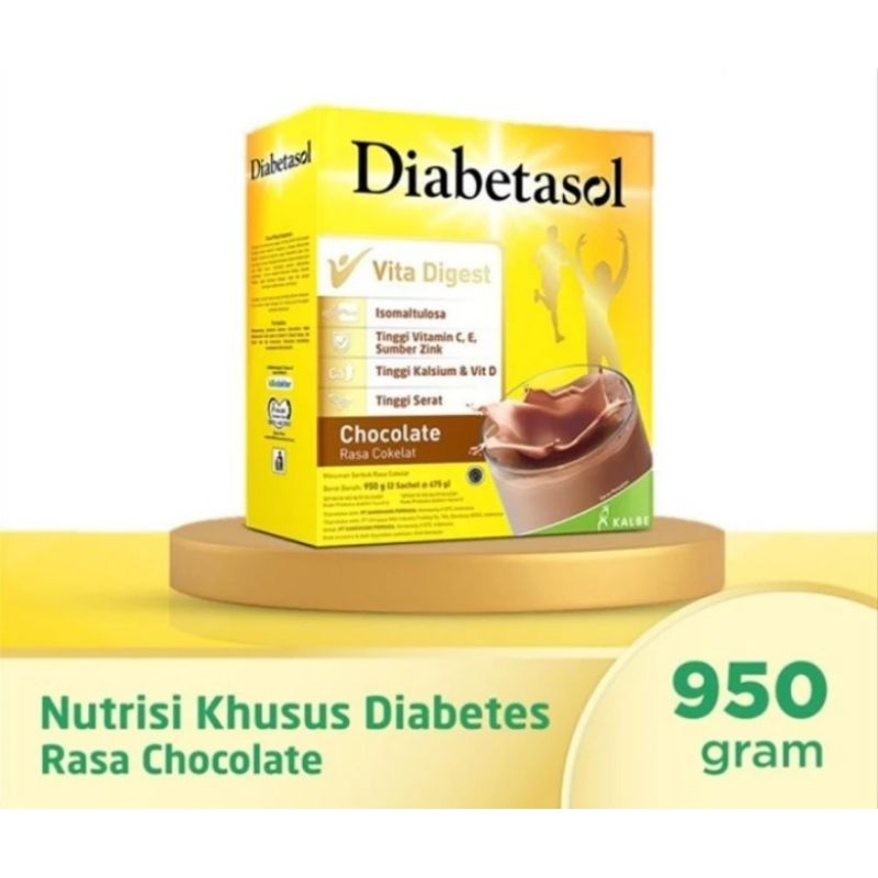 

susu diabetasol coklat 950g