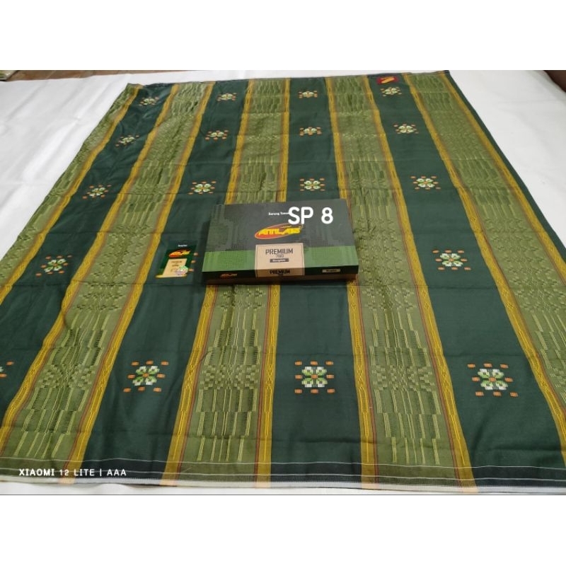 Sarung ATLAS Premium 760 Songket GOLD