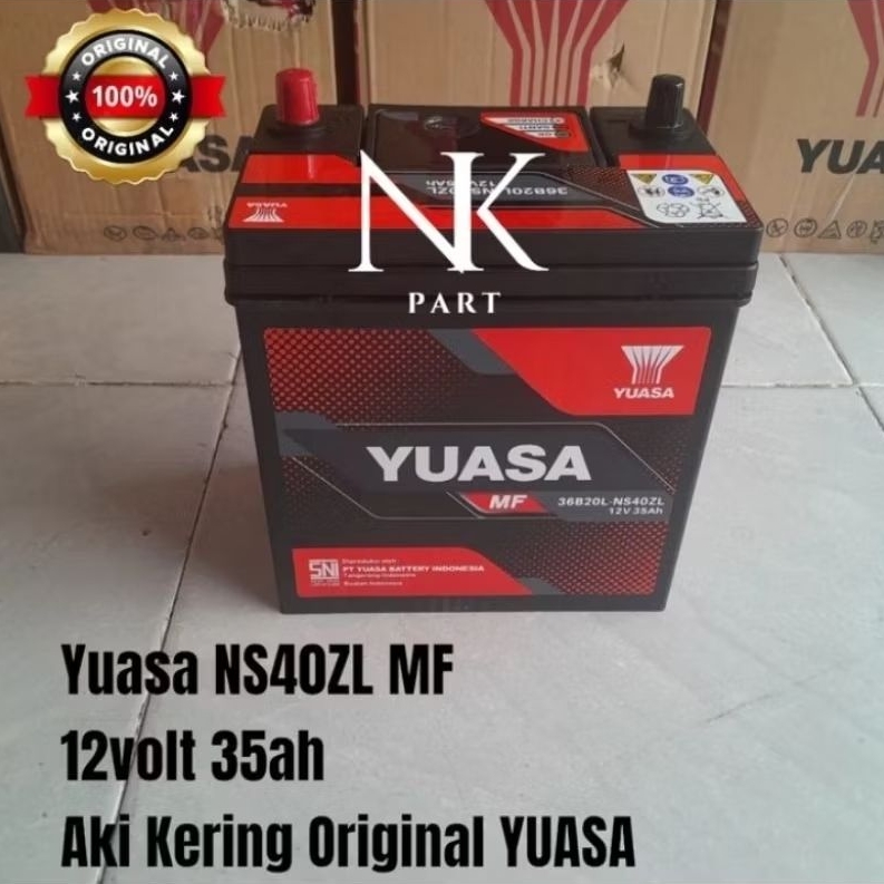 Aki Mobil Honda City Series 2004-2020 Yuasa NS40ZL 36B20L Accu Kering