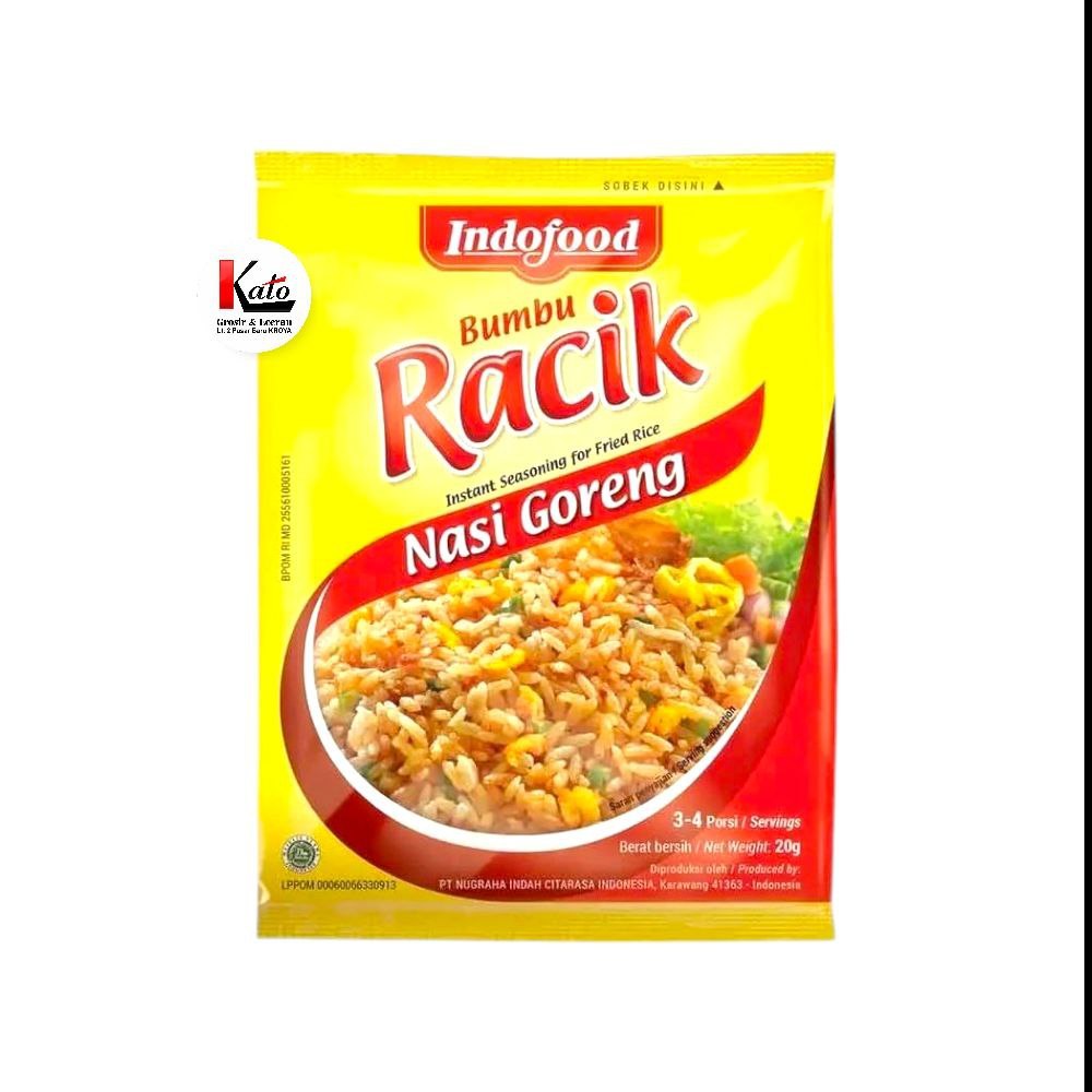 

Indofood Bumbu Racik Nasgor 20gr