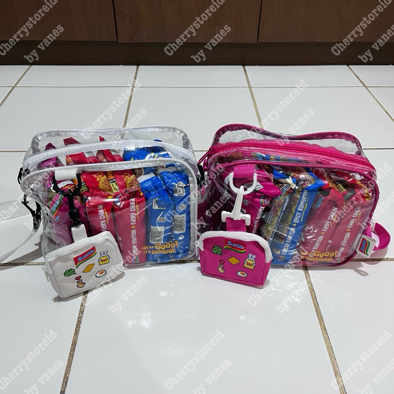 

INDOMIE KOREAN RAMYEON SERIES X NEWJEANS PVC BAG