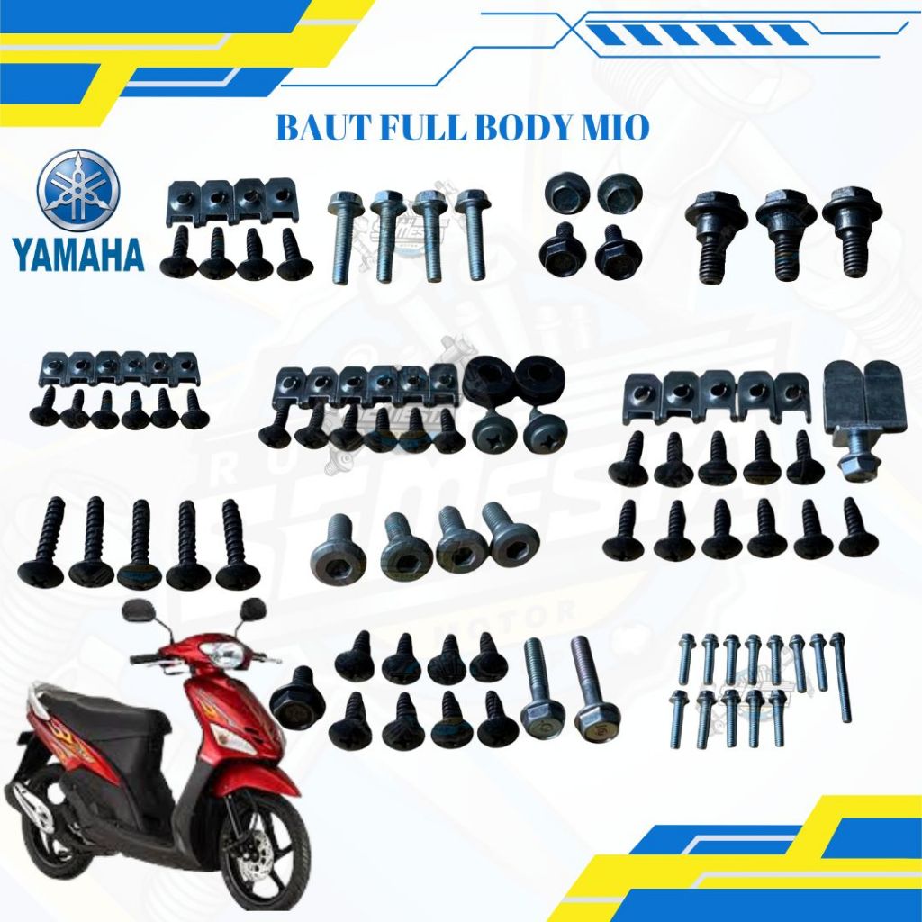 BAUT BODY MIO SPORTY/BAUT FULLBODY MIO SPORTY/BAUT MOTOR YAMAHA MIO