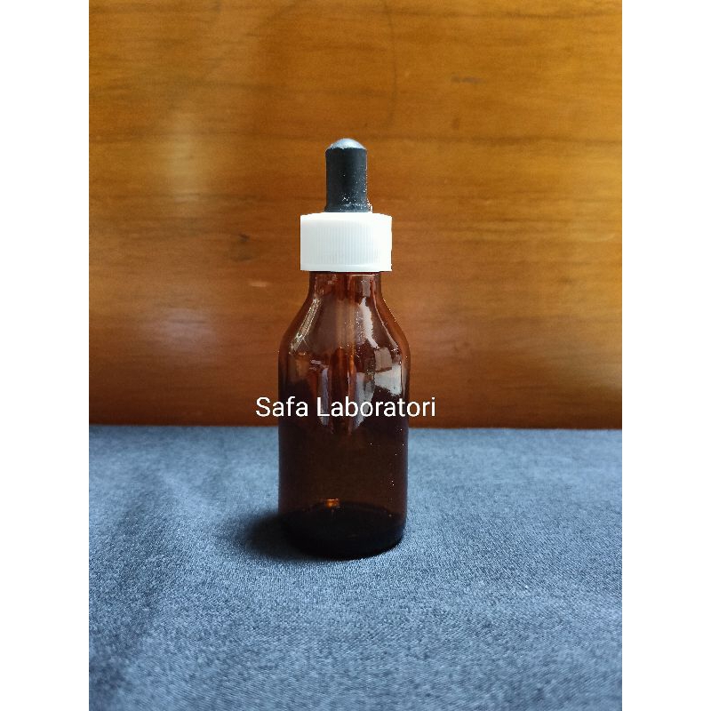 Botol Kaca Coklat 100ml/ Botol Pipet 100ml