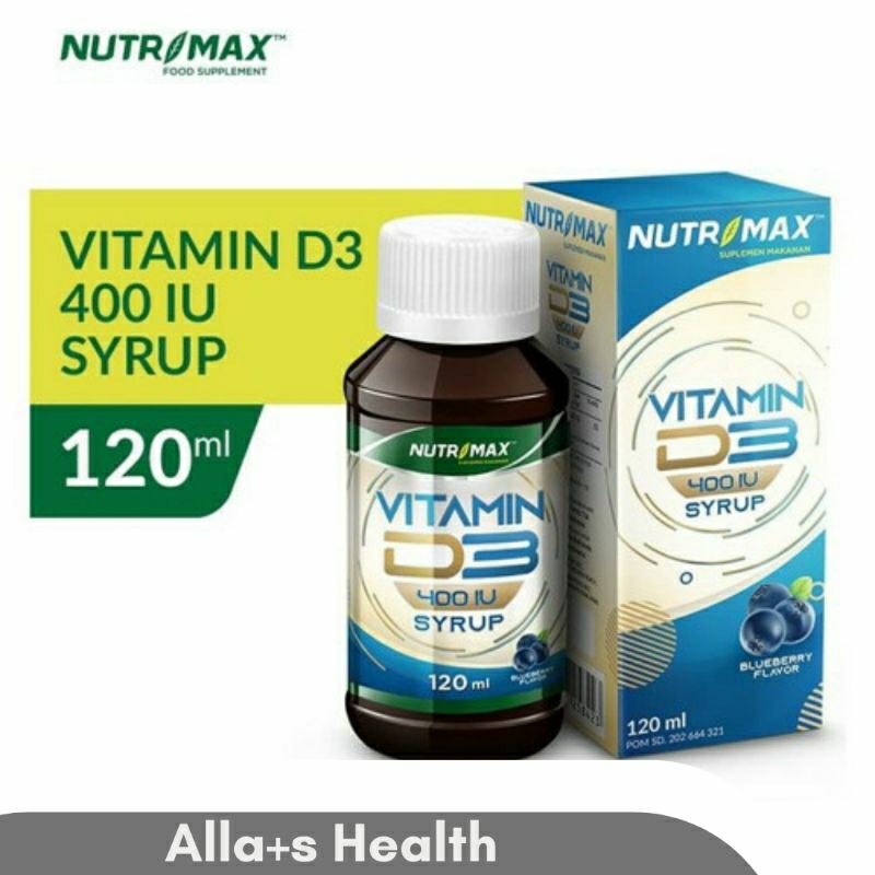 NUTRIMAX VIT D3 400IU SIRUP