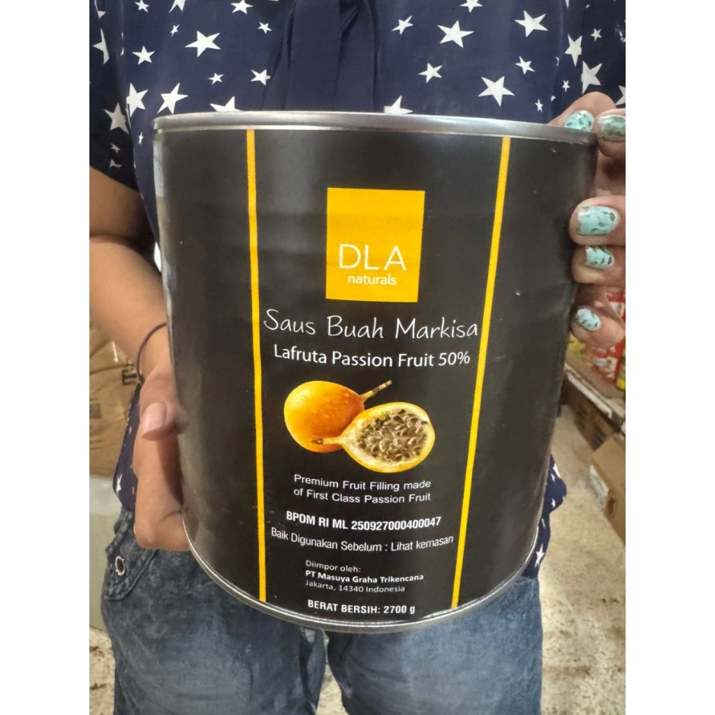 

Passion Fruit Fruit Fillings DLA / Selai Filling Markisa DLA - 2.7 Kg