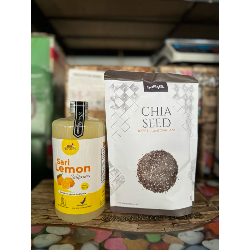 

PAKET HEMAT DIET||PAKET HEMAT DIET SARI LEMON PLUS CHIASEED