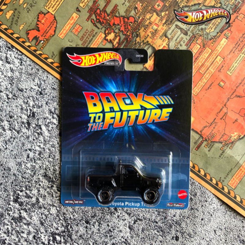 [ HKC20 ] Hot Wheels Premium Back To The Future 1987 Toyota Pickup Truck - Mainan Mobil Balap