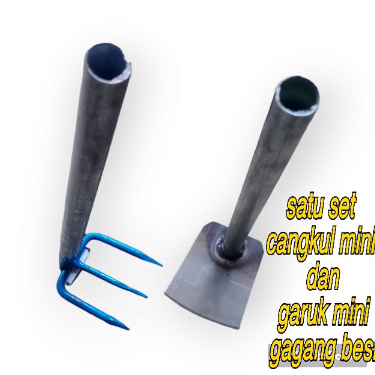 Garansi Terbaik satu set cangkul minigaruk mini gagang besi anti copot alat berkebun