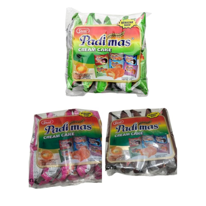 

Padimas cream cake mini pack isi 10 pcs