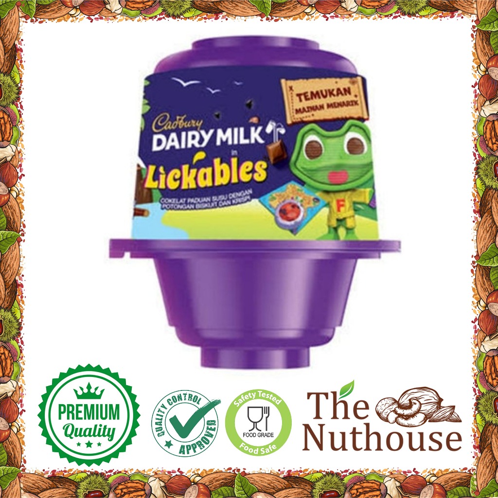 

Cadbury Chocolate Dairy Milk Lickables / Snack Cokelat 20gr