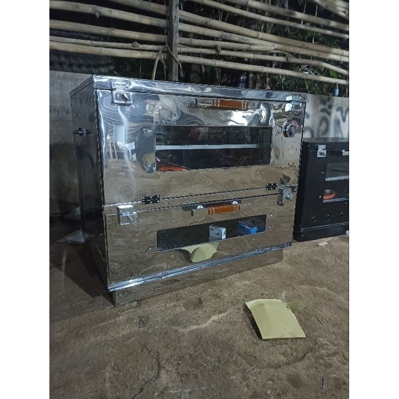 OVEN GAS STAINLESS 75x55x70