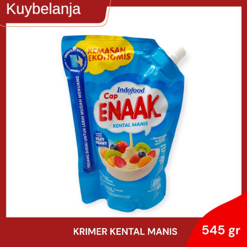 

Cap ENAAK krimer Kental Manis Putih Pouch 545 g