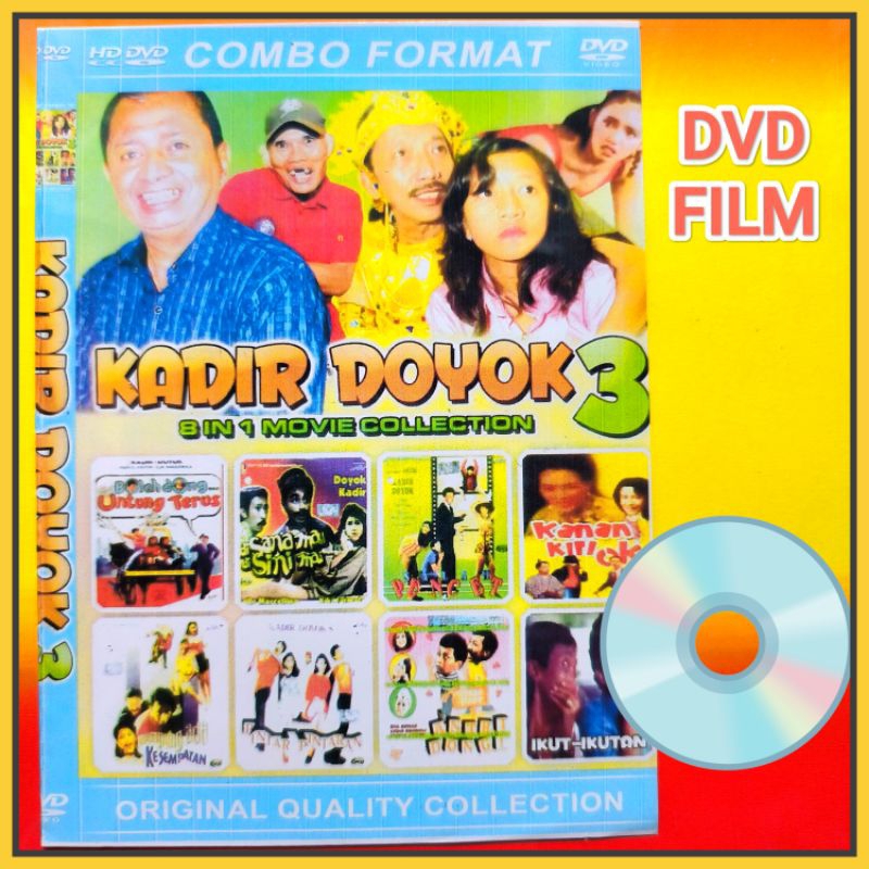 Kaset Film Indonesia Jadul Koleksi KADIR DAN DOYOK Vol.3 Pilihan Terlaris