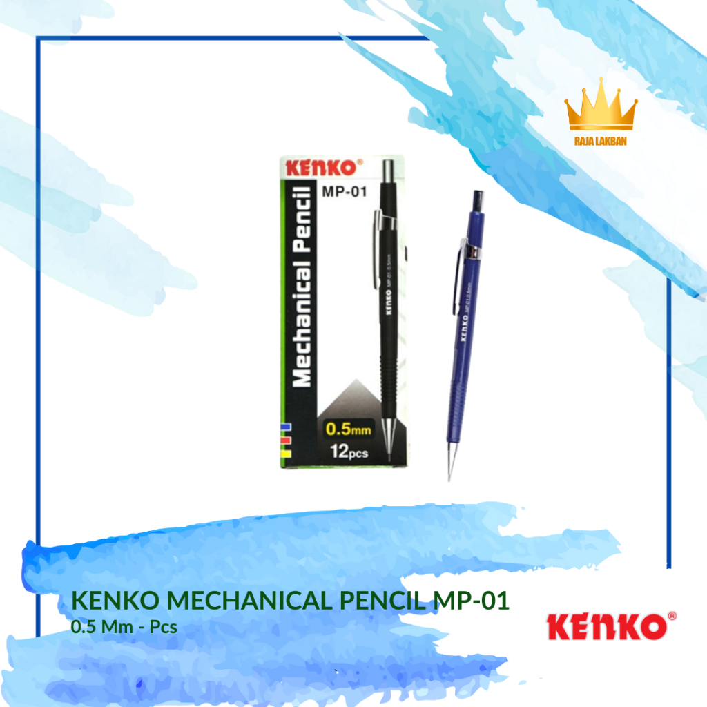 

Pensil Mekanik Cetek Kenko MP-01/ 0.5mm/ Hitam - Pcs