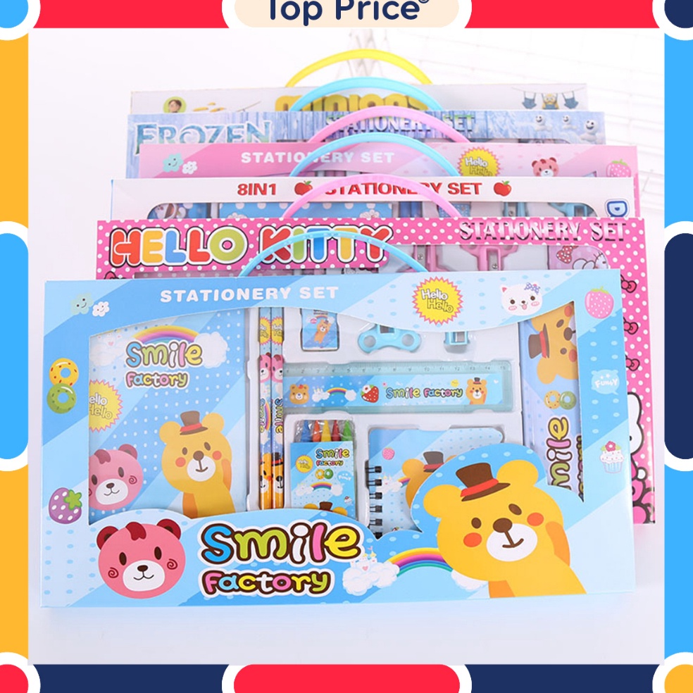 

Kejar Grosir Paket Alat Tulis Set Stationery Set Study Anak Karakter STY7