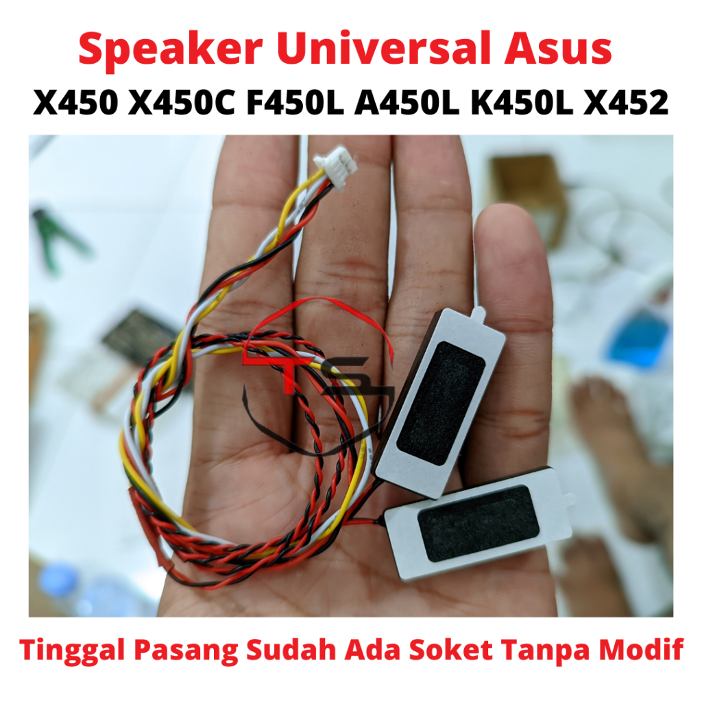 Speaker Asus X450C X450CC X452E A450C A450CA X450VP X450V X452 X450LD X450L X450LC Modif Plug N Play