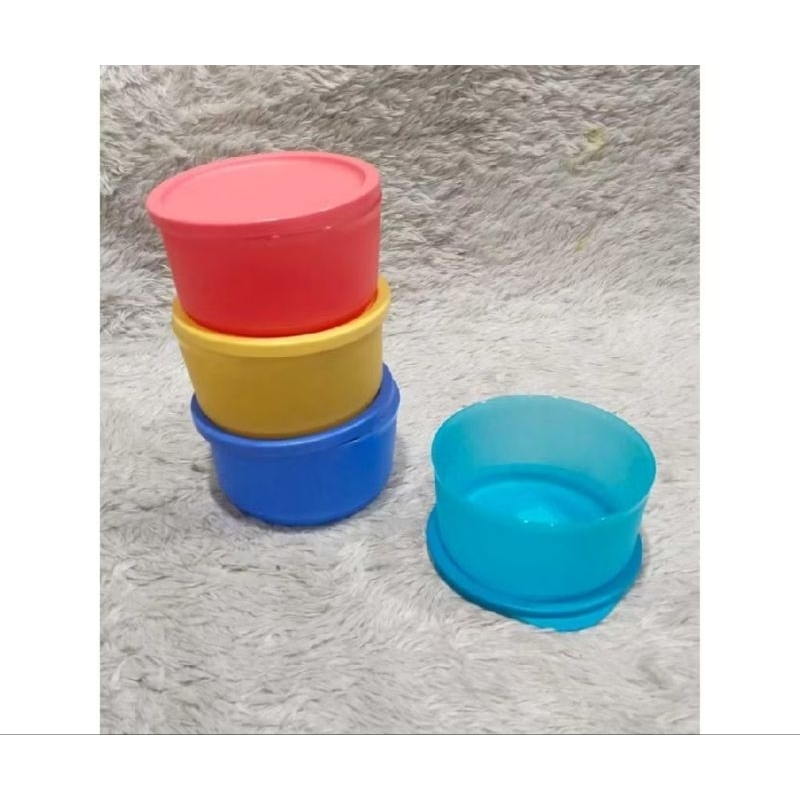 wadah makan summer go round  / tropical round 530 ml tupperware ecer 1 pcs