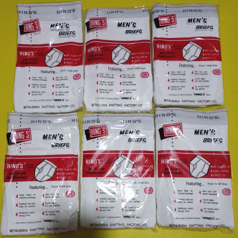 Celana Dalam Pria Hings 125B Original