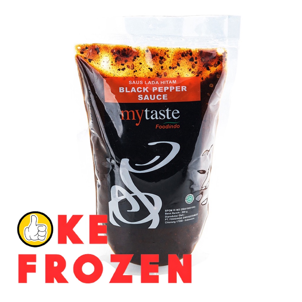 

MYTASTE BLACK PEPPER SAUCE 500GR SAUS LADA HITAM