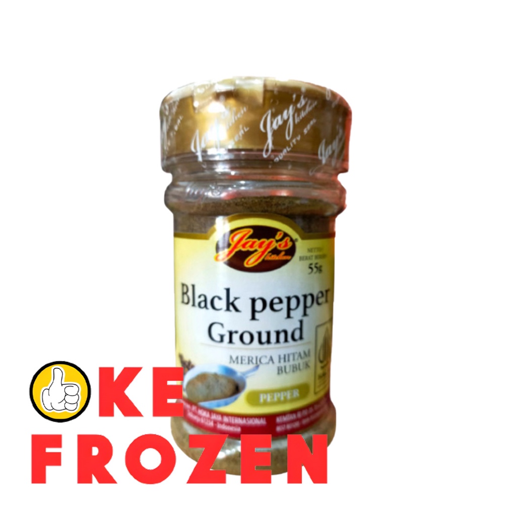 

JAYS BLACKPEPPER GROUND 55G/MERICA HITAM BUBUK