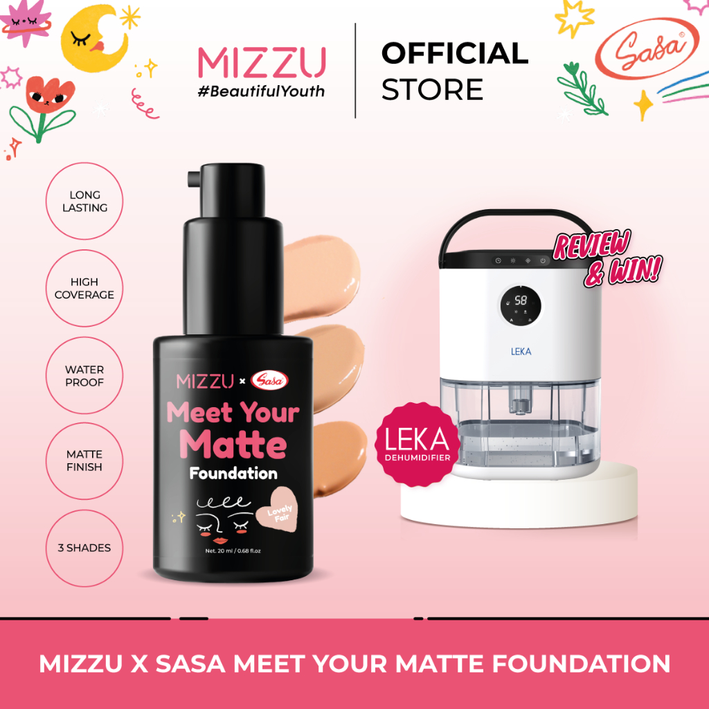 Mizzu X Sasa Meet Your Mate Foundation - Lovely Fair