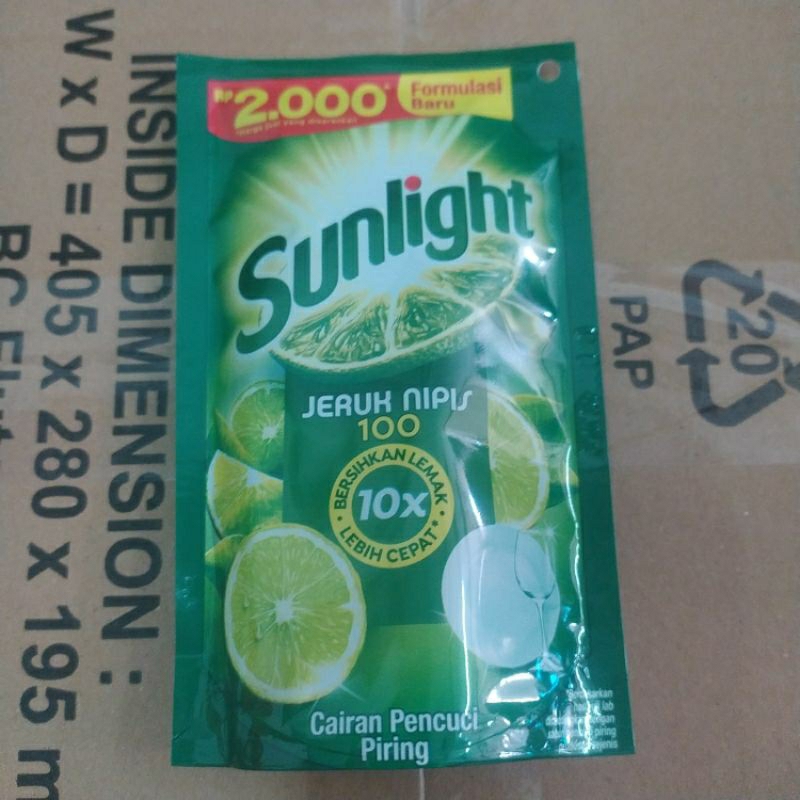 Sunlight 90ml, isi 5sachet