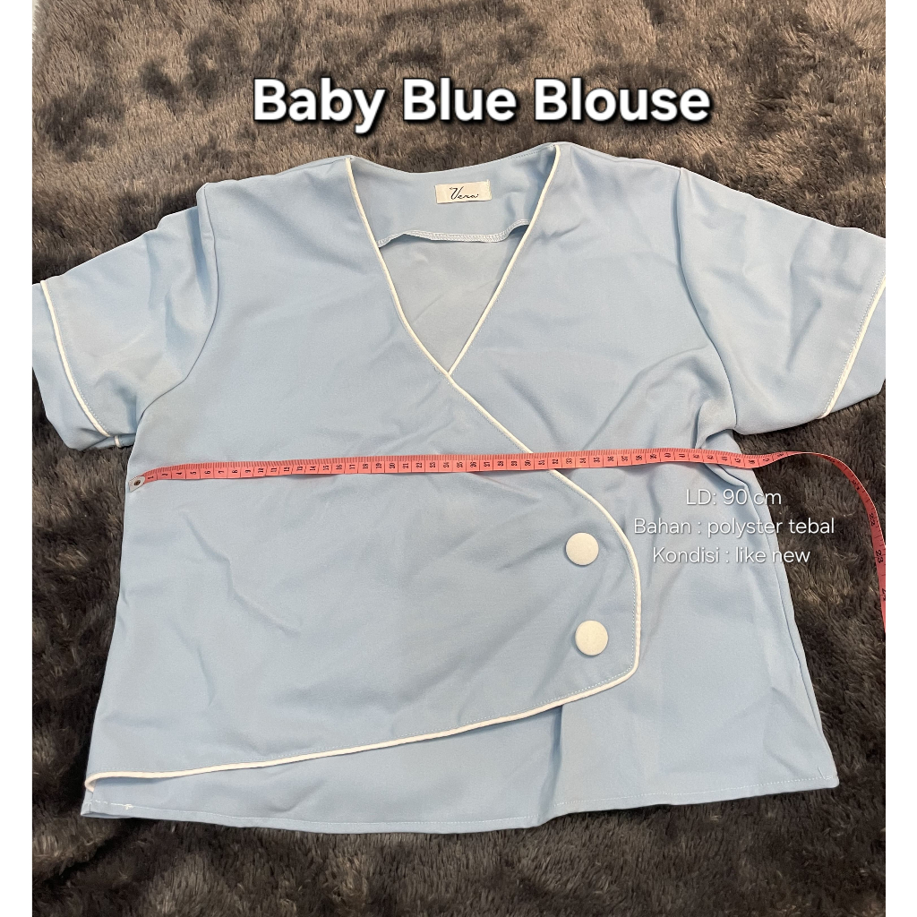 Baby Blue Blouse