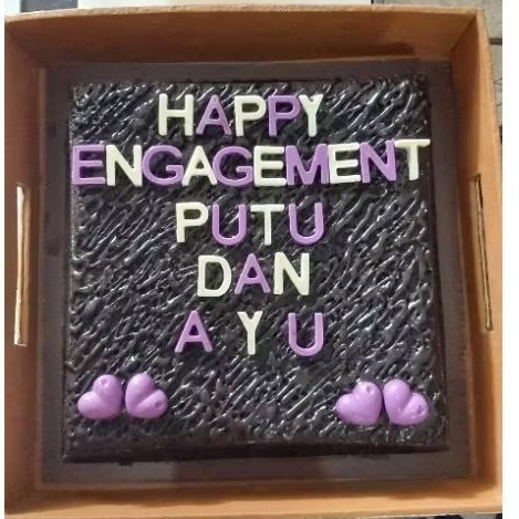 

Brownies Kukus Hias Untuk Hantaran