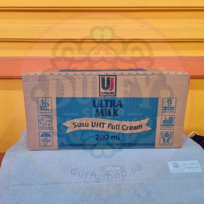 

SUSU UHT RASA FULL CREAM 200ML 1 KARTON (24PCS)