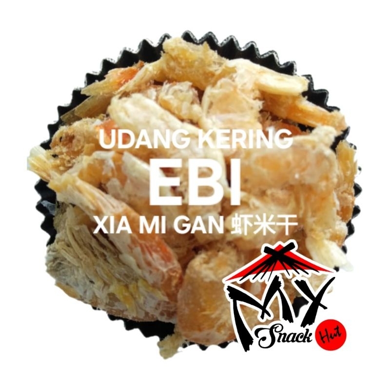 

EBI UDANG KERING 250GR HEBI TARAKAN HAMI HAMIE HEKUA KALIMANTAN DRIED SHRIMP PRAWN XIA MI GAN BERSIH