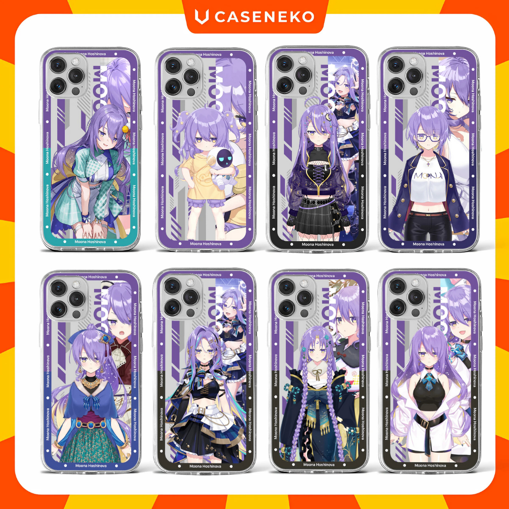 Custom Casing Moona Hoshinova Hololive Indonesia Id Phone Case