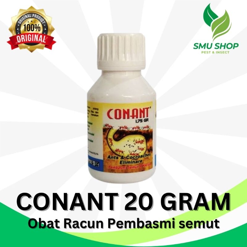CONANT RACUN SEMUT OBAT KECOA RUMAH MOBIL JERMAN PALING SUPER AMPUH UMPAN MERAH RANGRANG KOLONI 20 G