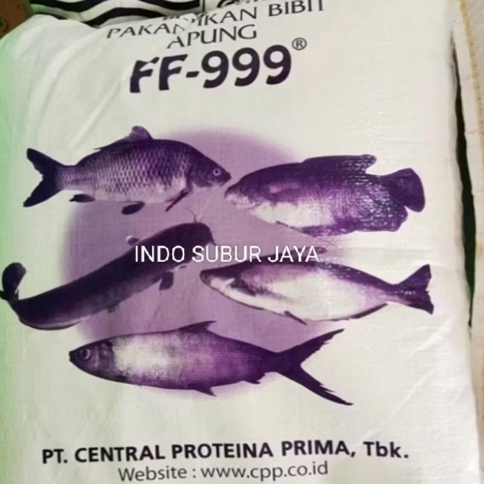 [10 KG] FF-999 Pakan Ikan Bibit Apung Lele, Patin, Nila