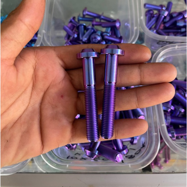 BAUT TITANIUM KNALPOT VARIO HARGA 1 BAUT