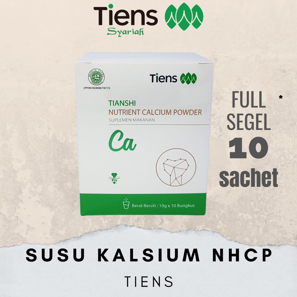 

Peninggi Badan Tiens NHCP Nutrient Kalsium - Tianshi isi 10 ORI - Hyper Grow Susu super grow up