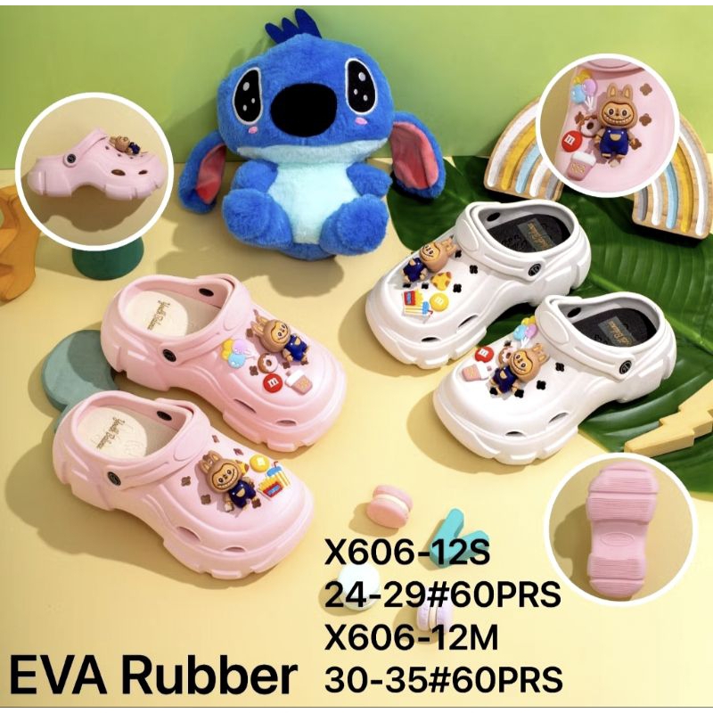 sendal Fuji viral labubu anak