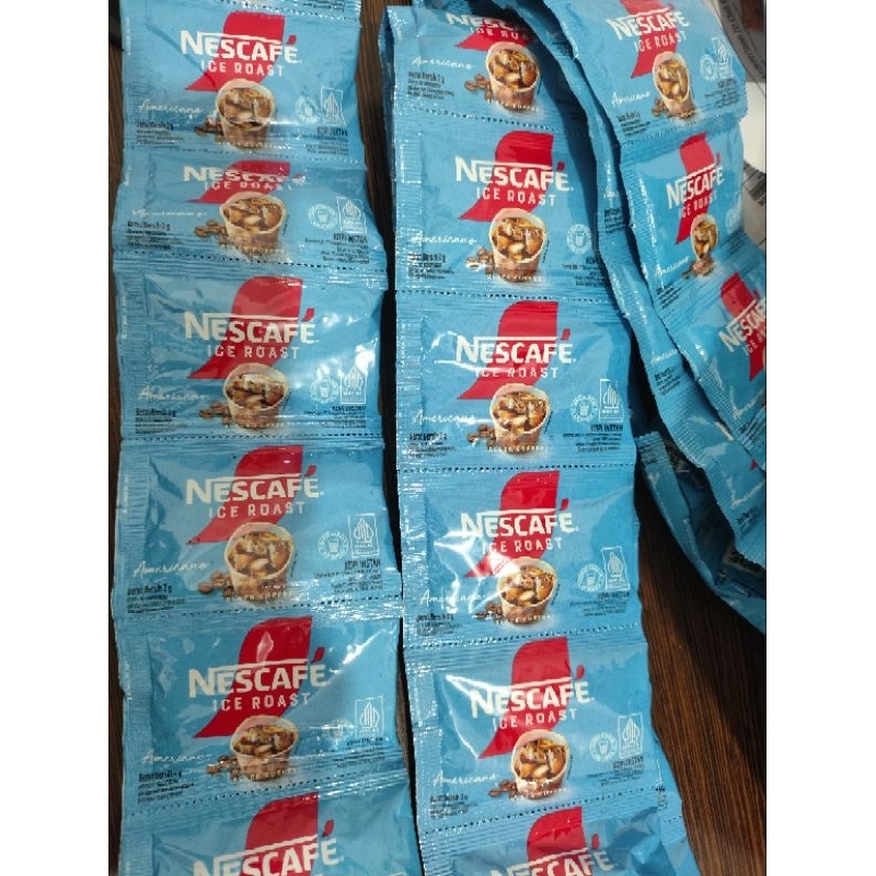 

NESCAFE Ice Roast Americano Ori renceng 10x2g / 1 renceng isi 10pcs