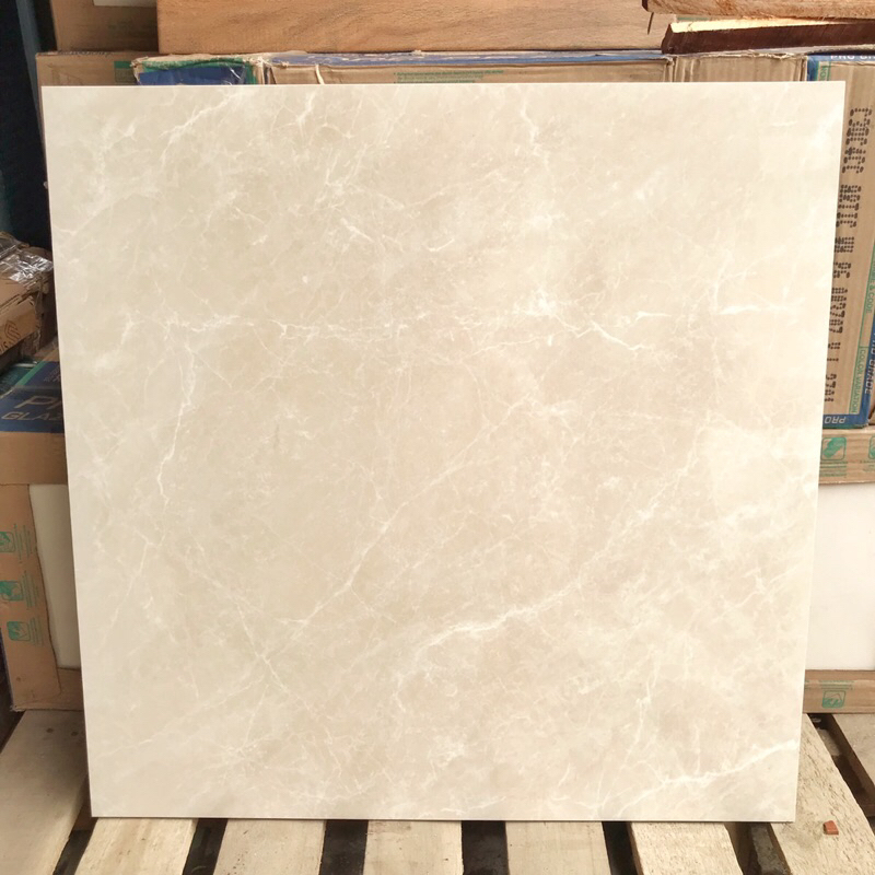 GRANIT 60x60 cream marmer (glossy)/ granit cream marmer/ granit cream motif carara