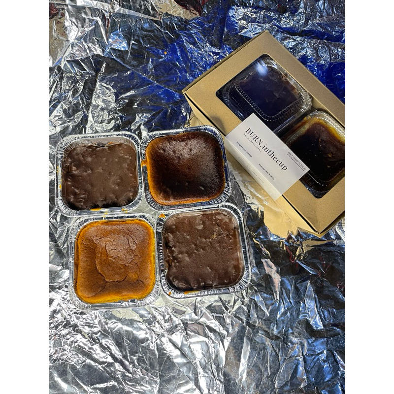 

mini burnt cheesecake