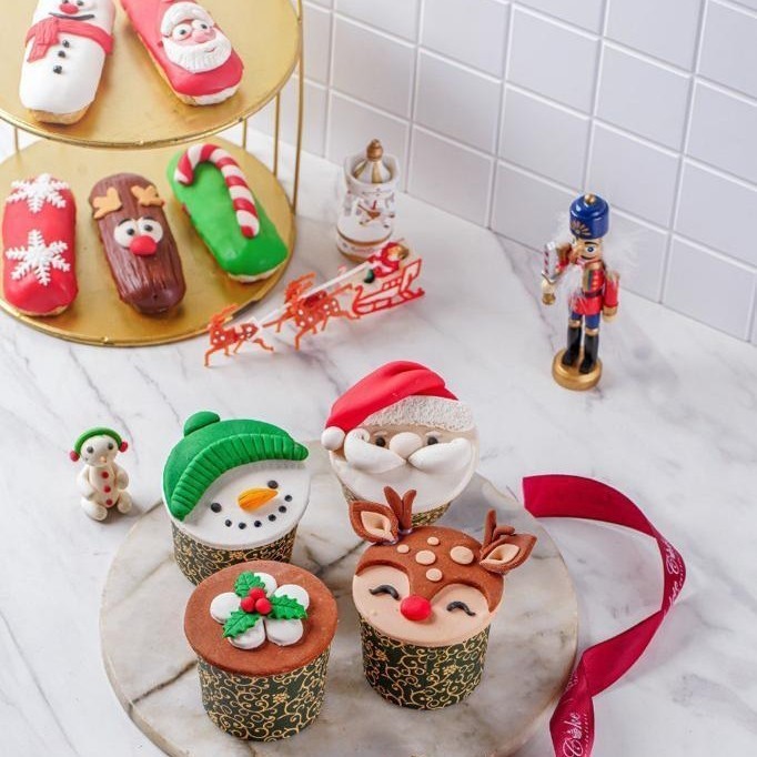 

Christmas Cupcake Icing//Natal/Hampers/Christmas/Natal 2024