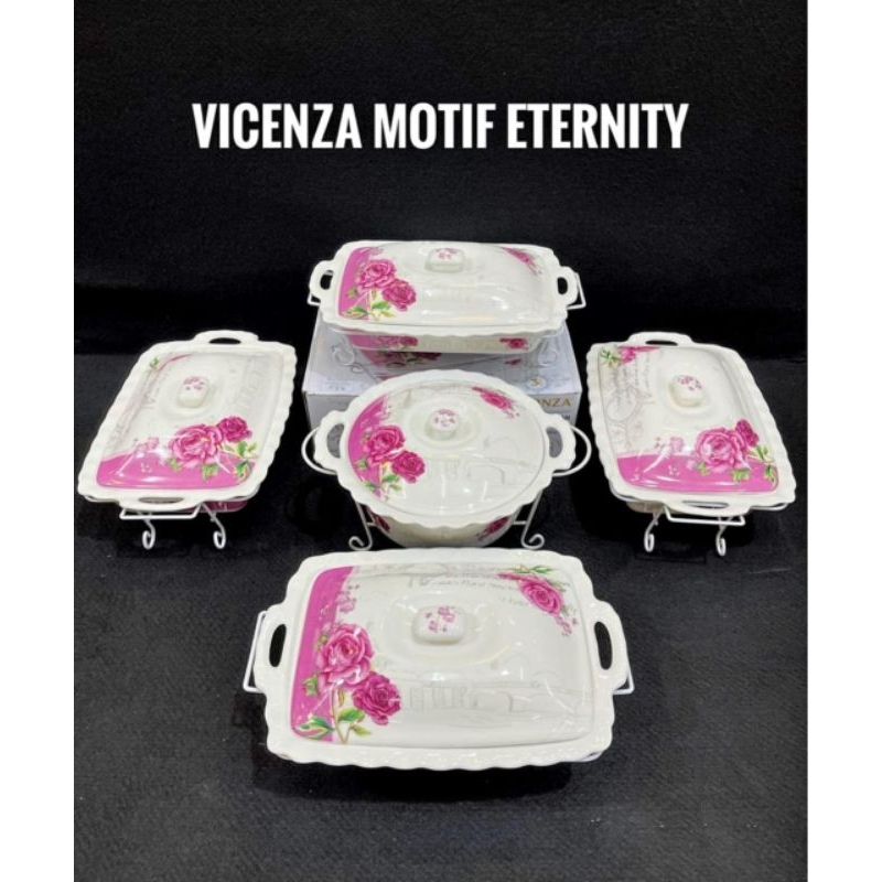 prasmanan pesta set meja Vicenza segi bc-680 & bulat bc-681 eternity