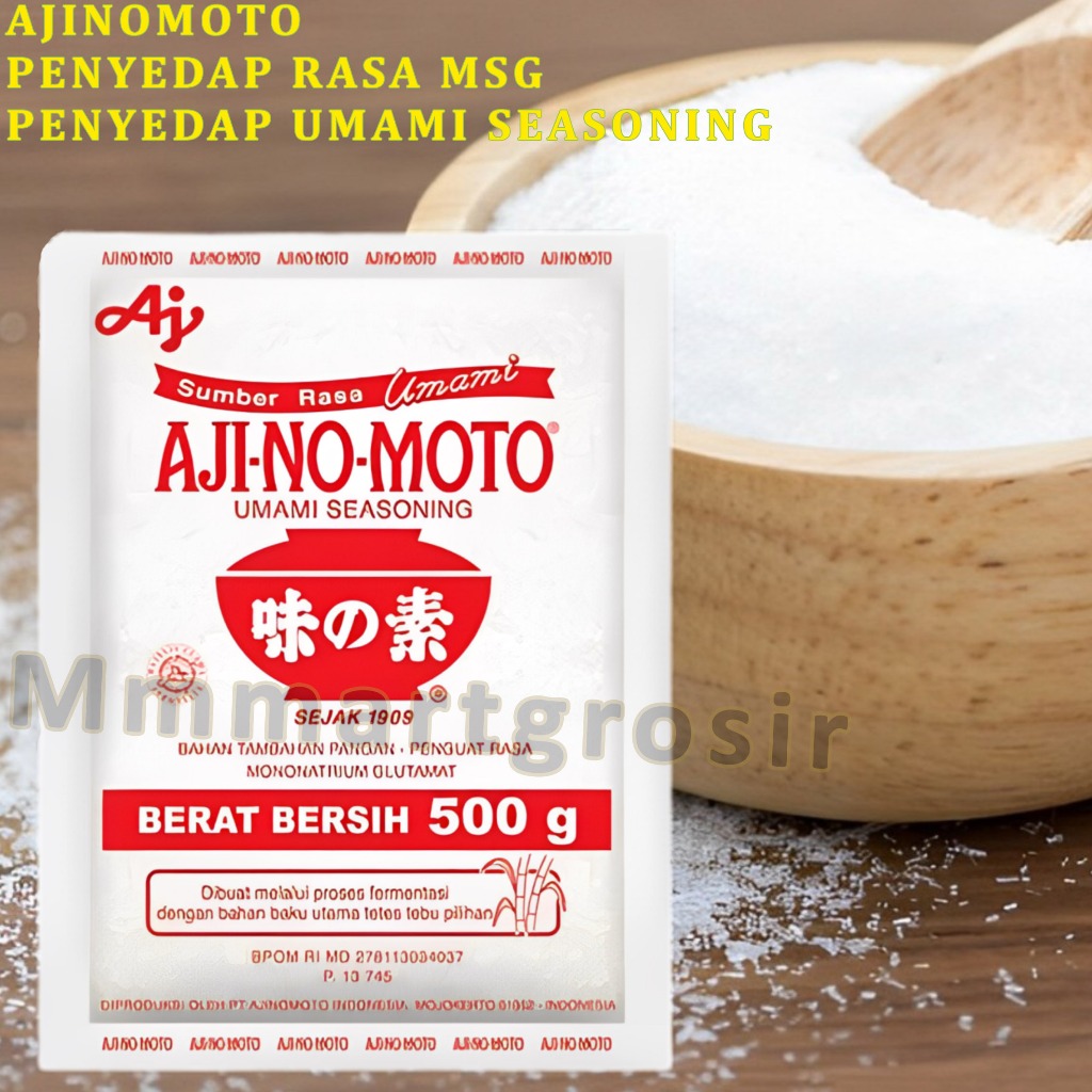 

Ajinomoto / Penyedap Rasa Msg / Penyedap Umami Seasoning / 500gr