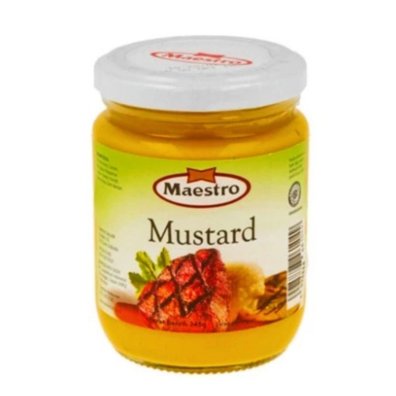 

Saus Mustard Maestro Salad Dressing Botol 245g