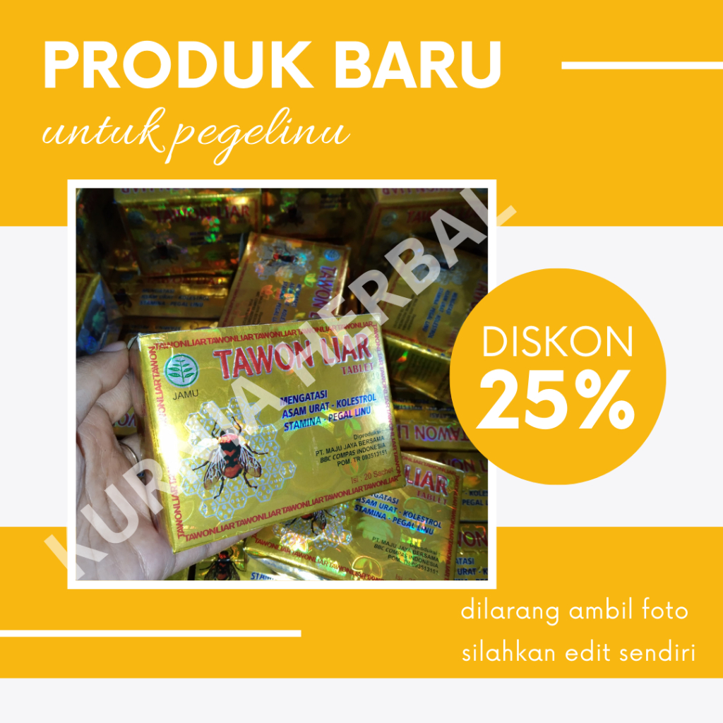 

PROMO 1BOX isi 20 sachet tawon sakti liar 100% original