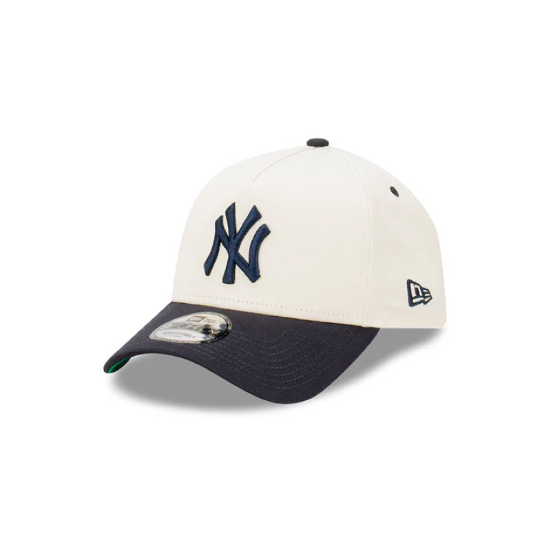 TOPI NEWERA NEW YORK YANKEES ASG VINTAGE WHITE CHROME 2TONE NAVY VISOR 9FORTY AF CAP
