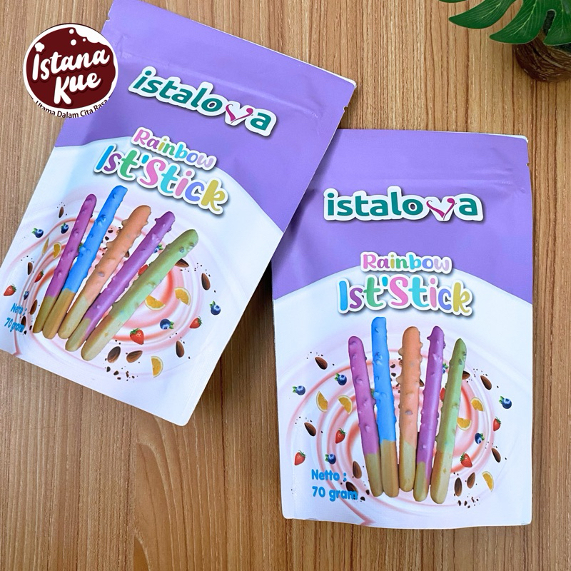 

Istana Rainbow Ist'Stick Coklat Rasa Buah