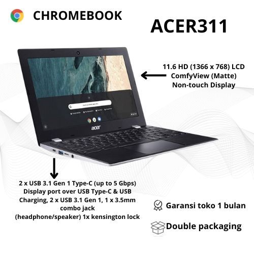 ACER CHROMEBOOK laptop second original ACER C311/CB3/C720/C733 ACER CHROMEBOOK laptop acer