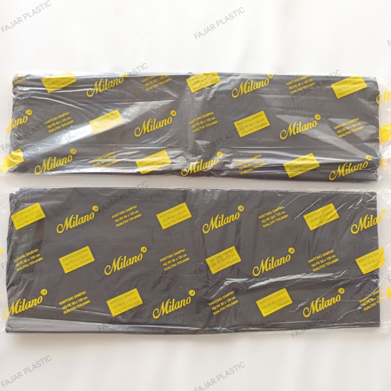 Kantong Sampah Cap Milano - Plastik Sampah Hitam