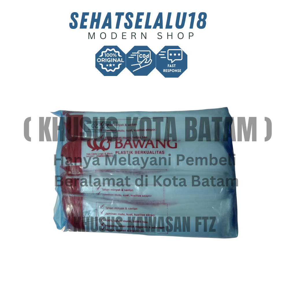 Plastik Es lilin Transparan 3x20 cm - Kemasan Serbaguna
